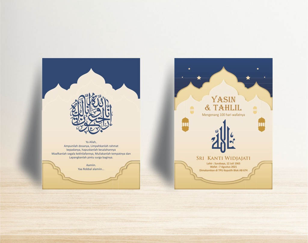 Buku Yasin Mengenang 40 Hari