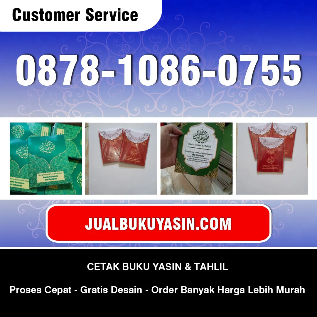 Cetak Buku Yasin Ajung Jember