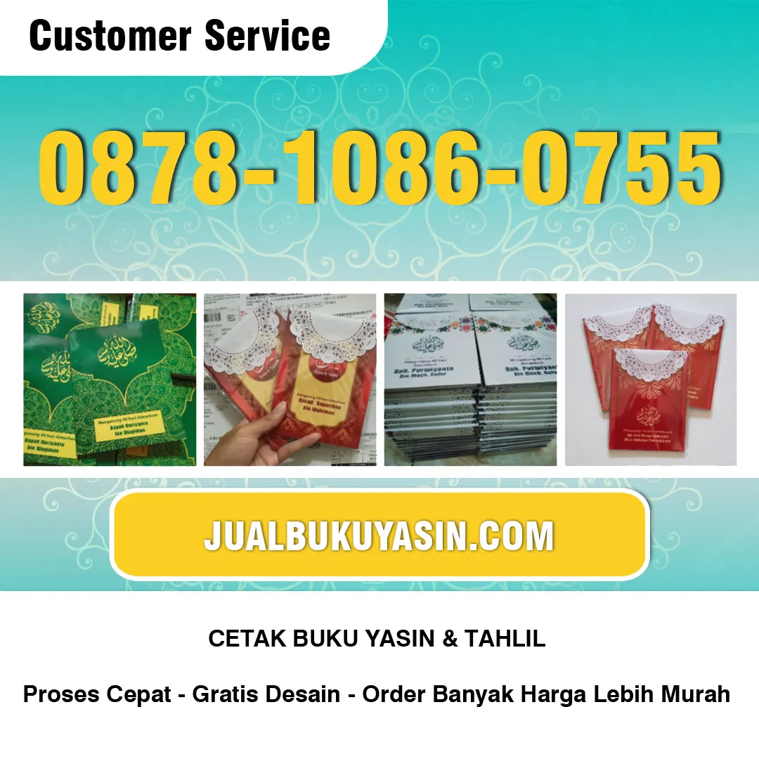 Cetak Buku Yasin Asembagus Situbondo