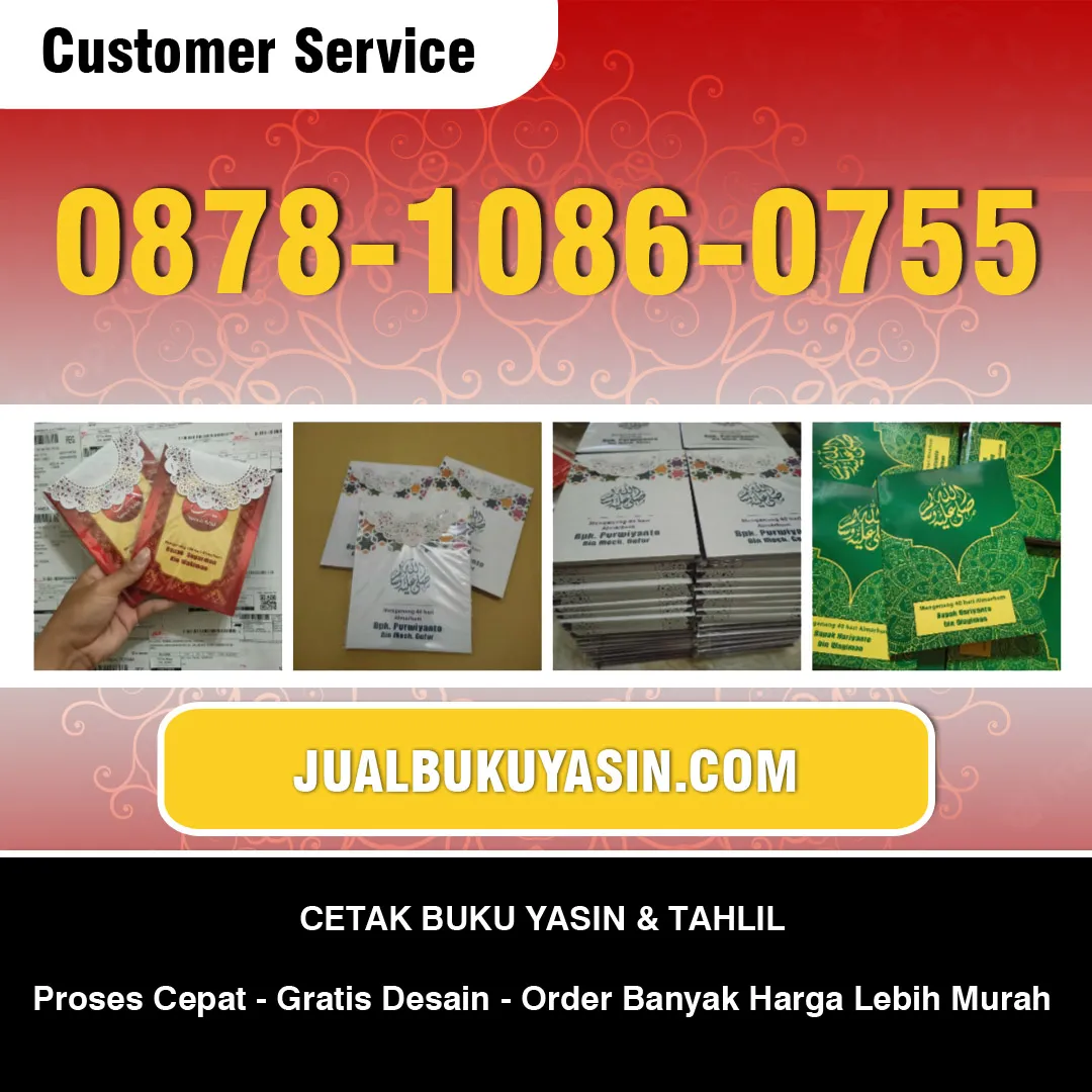Cetak Buku Yasin Babat Lamongan