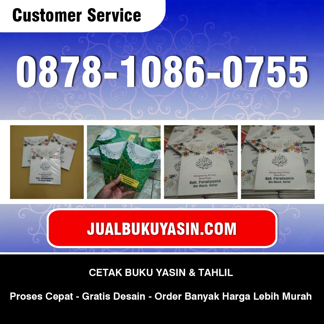 Cetak Buku Yasin Bagor Nganjuk