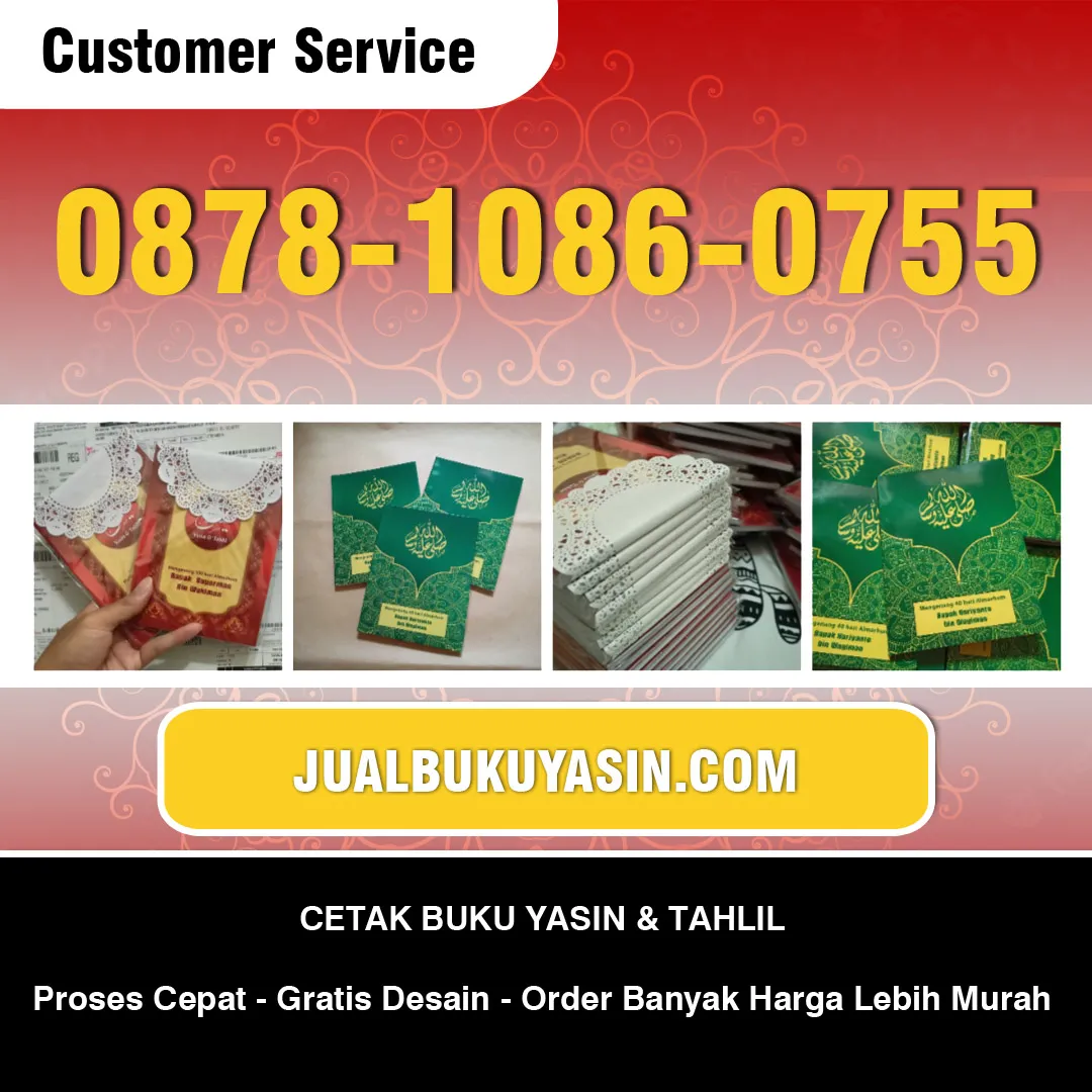 Cetak Buku Yasin Balerejo Madiun