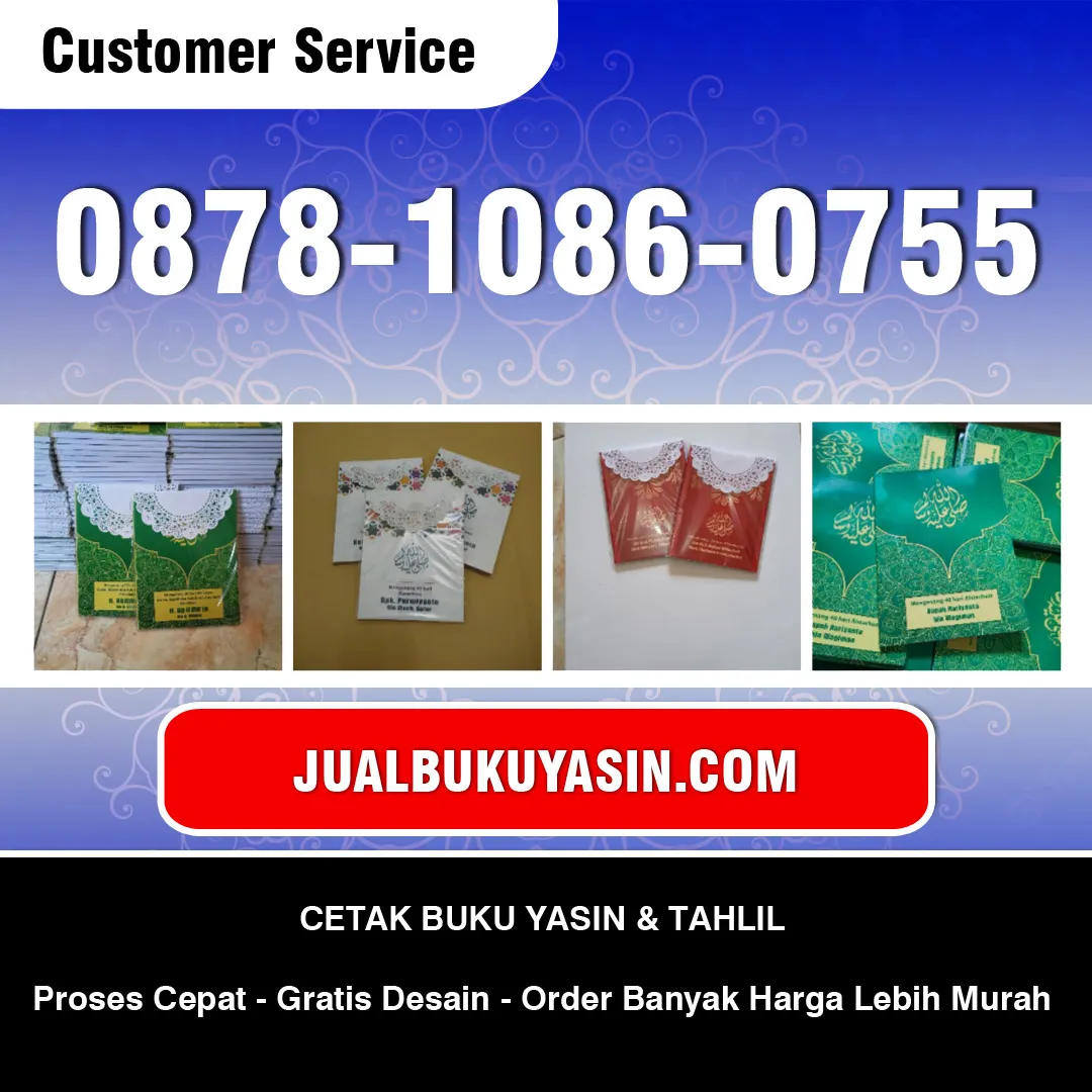 Cetak Buku Yasin Bandung Tulungagung