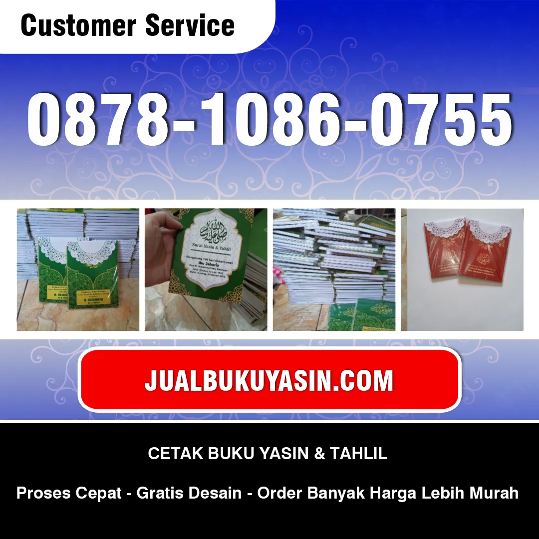 Cetak Buku Yasin Batu
