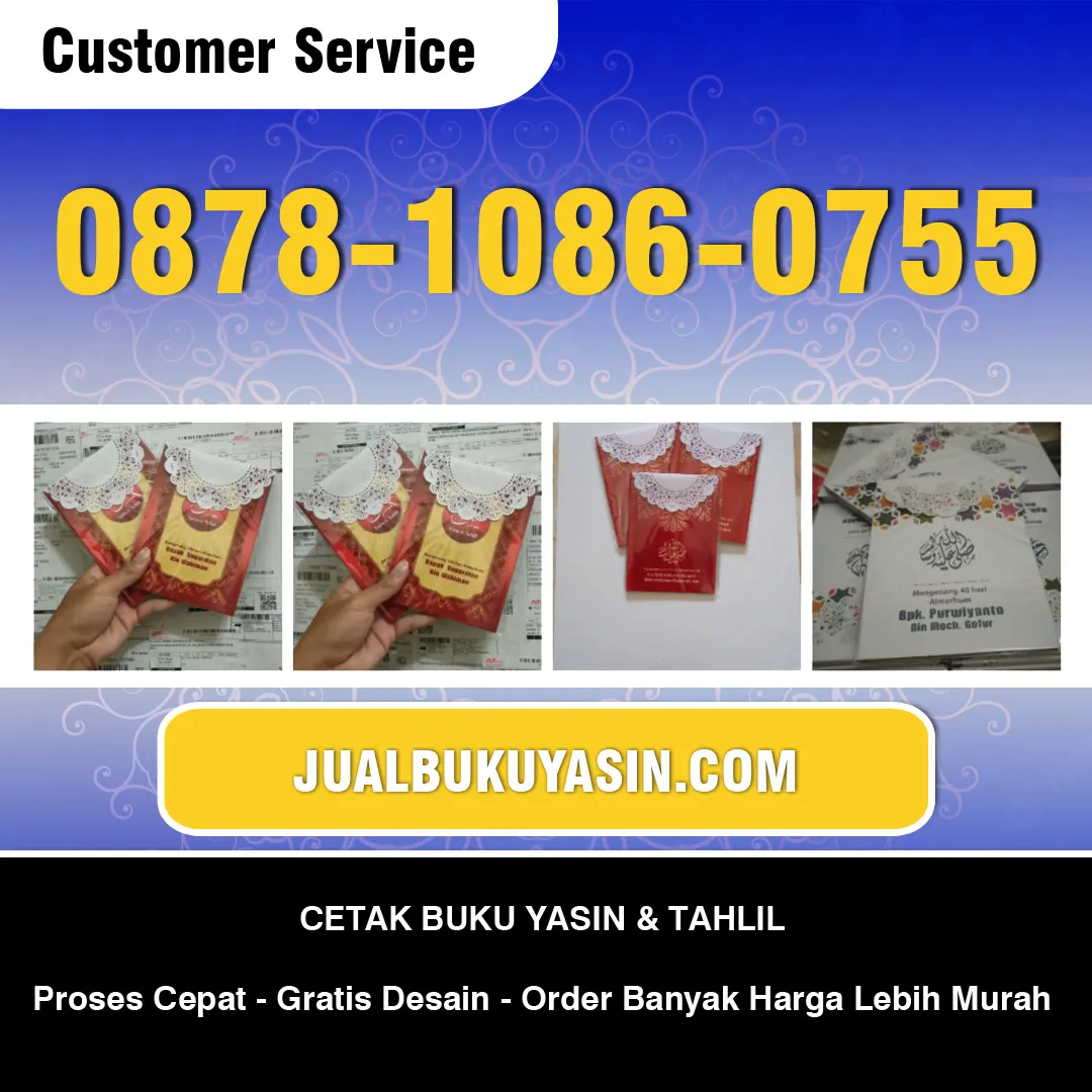 Cetak Buku Yasin Berbek Nganjuk