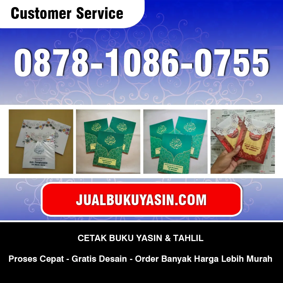 Cetak Buku Yasin Camplong Sampang