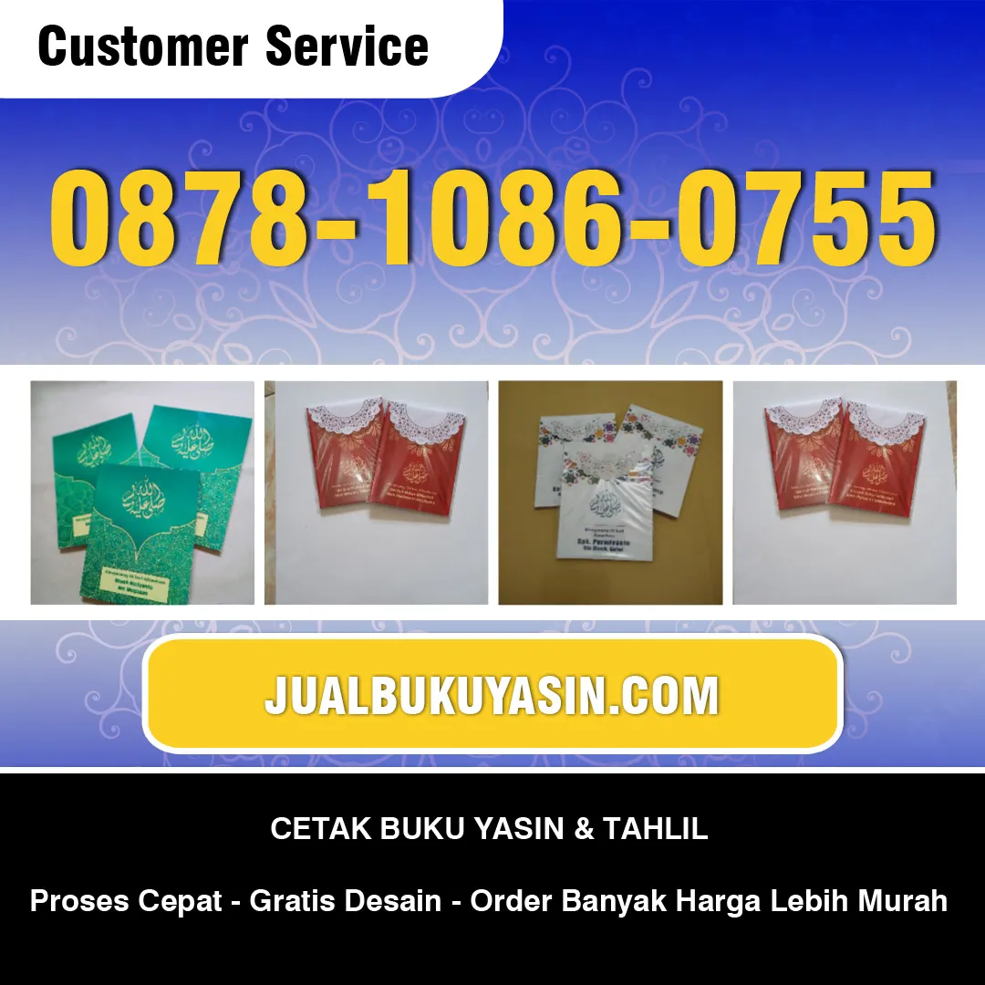 Cetak Buku Yasin Geger Madiun
