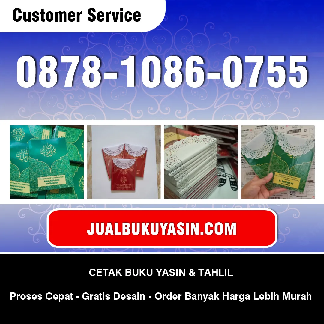 Cetak Buku Yasin Gemarang Madiun