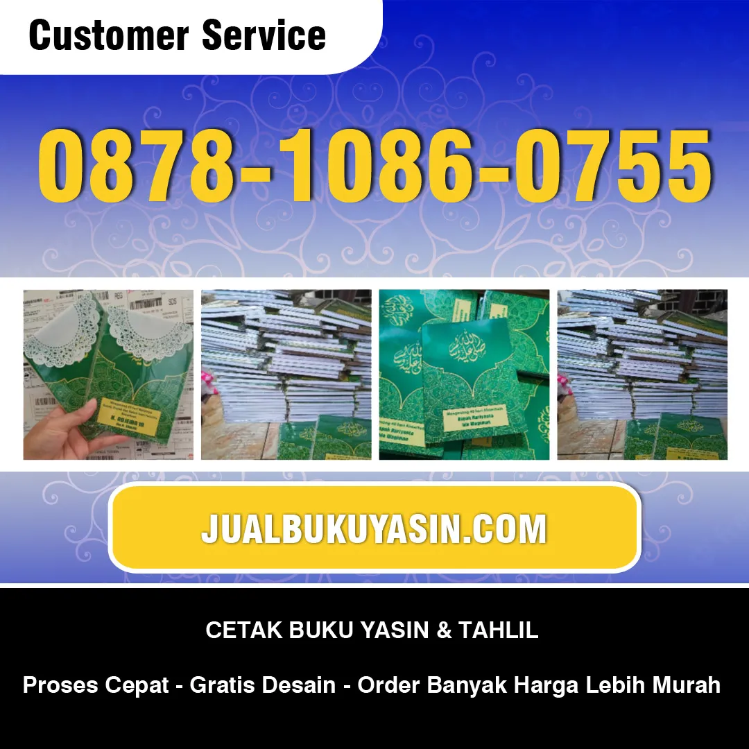 Cetak Buku Yasin Gerih Ngawi
