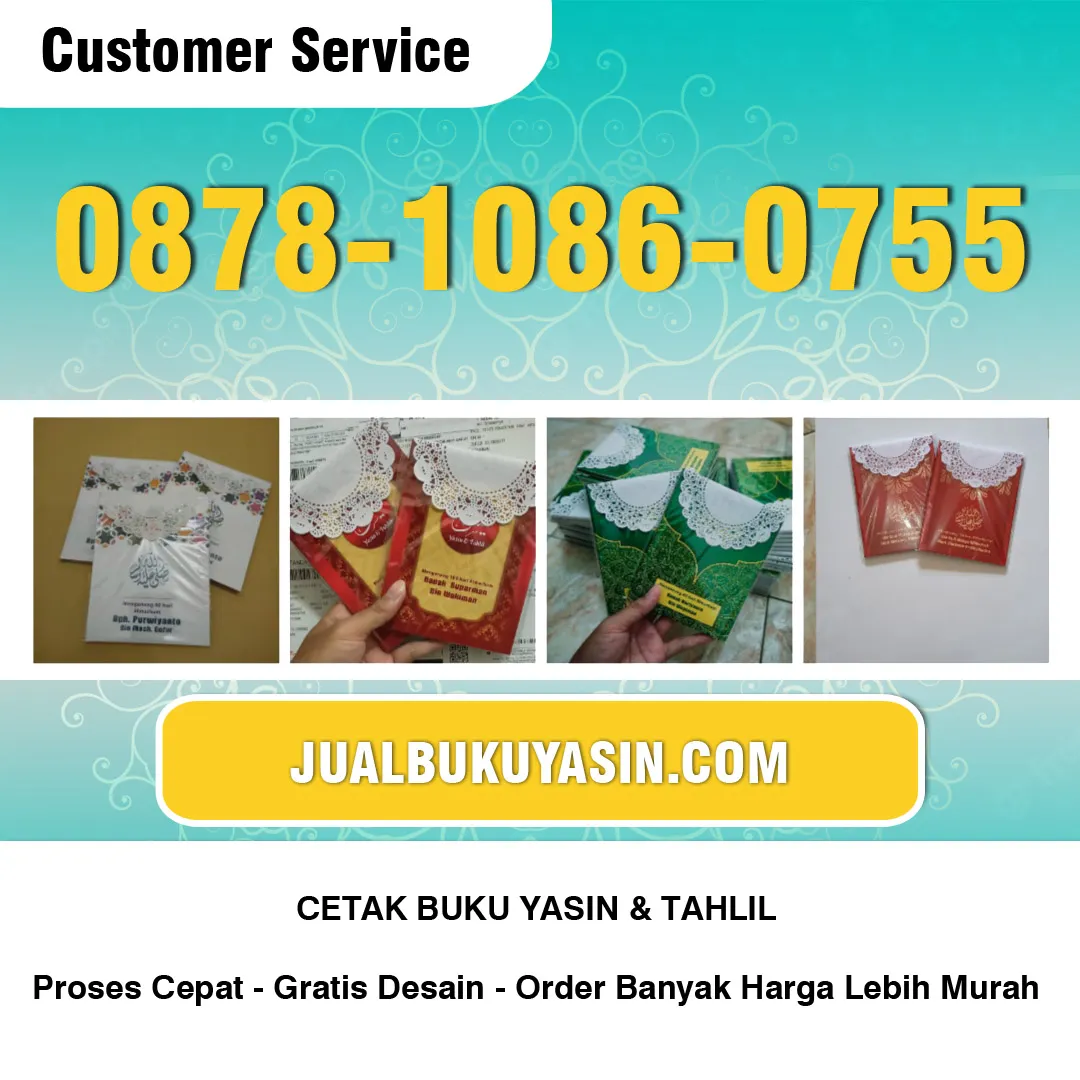 Cetak Buku Yasin Grogol Kediri