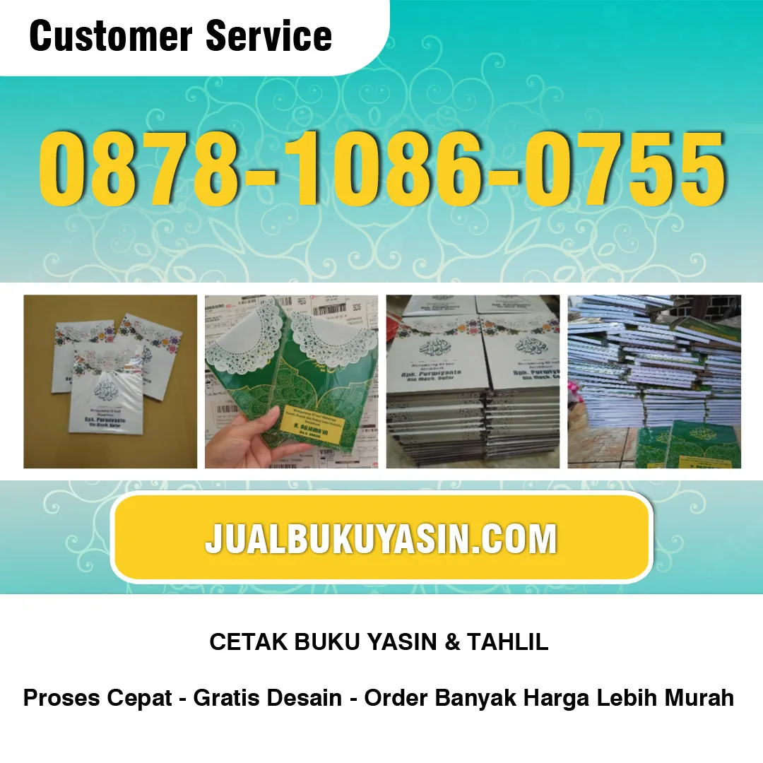 Cetak Buku Yasin Jambon Ponorogo