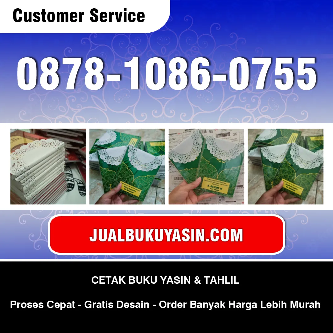 Cetak Buku Yasin Jenggawah Jember