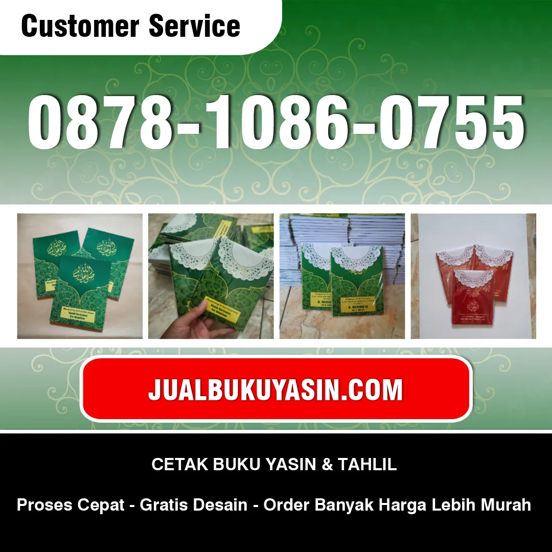 Cetak Buku Yasin Jombang Jember