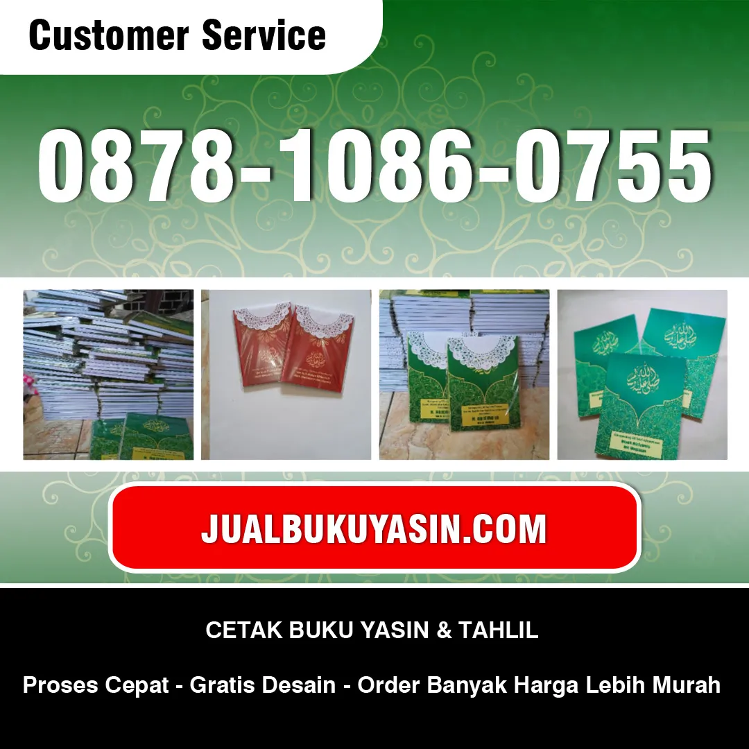 Cetak Buku Yasin Kandangan Kediri