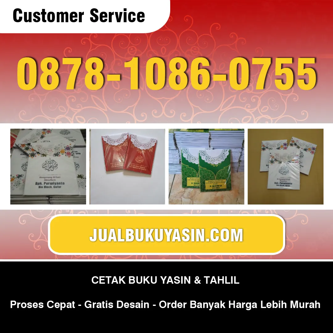 Cetak Buku Yasin Kandat Kediri