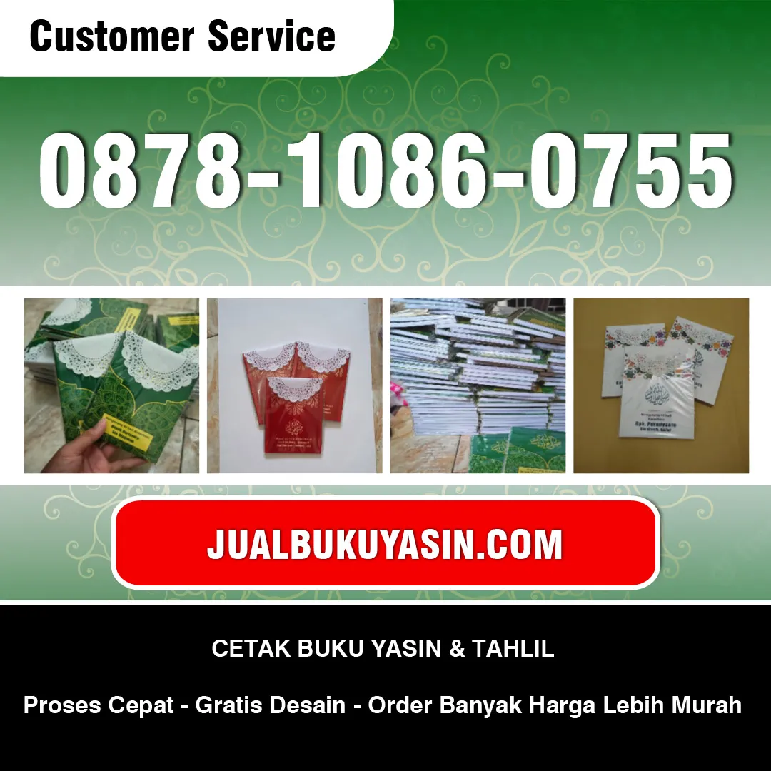 Cetak Buku Yasin Karangan Trenggalek