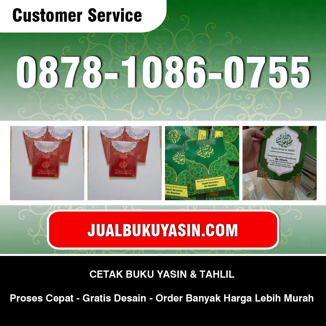 Cetak Buku Yasin Karas Magetan
