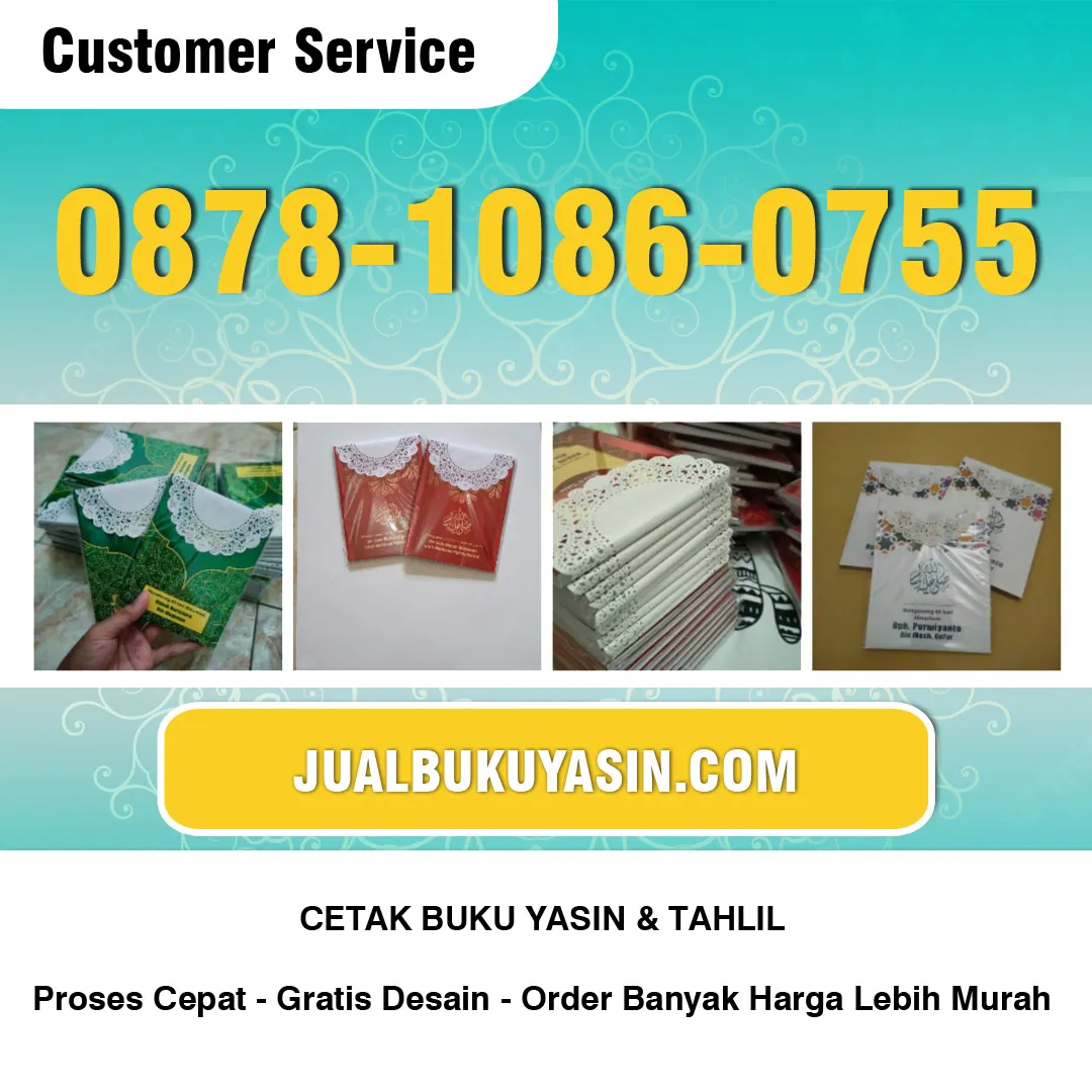 Cetak Buku Yasin Kartoharjo Madiun