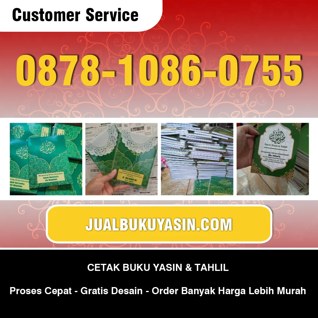Cetak Buku Yasin Kasembon Malang