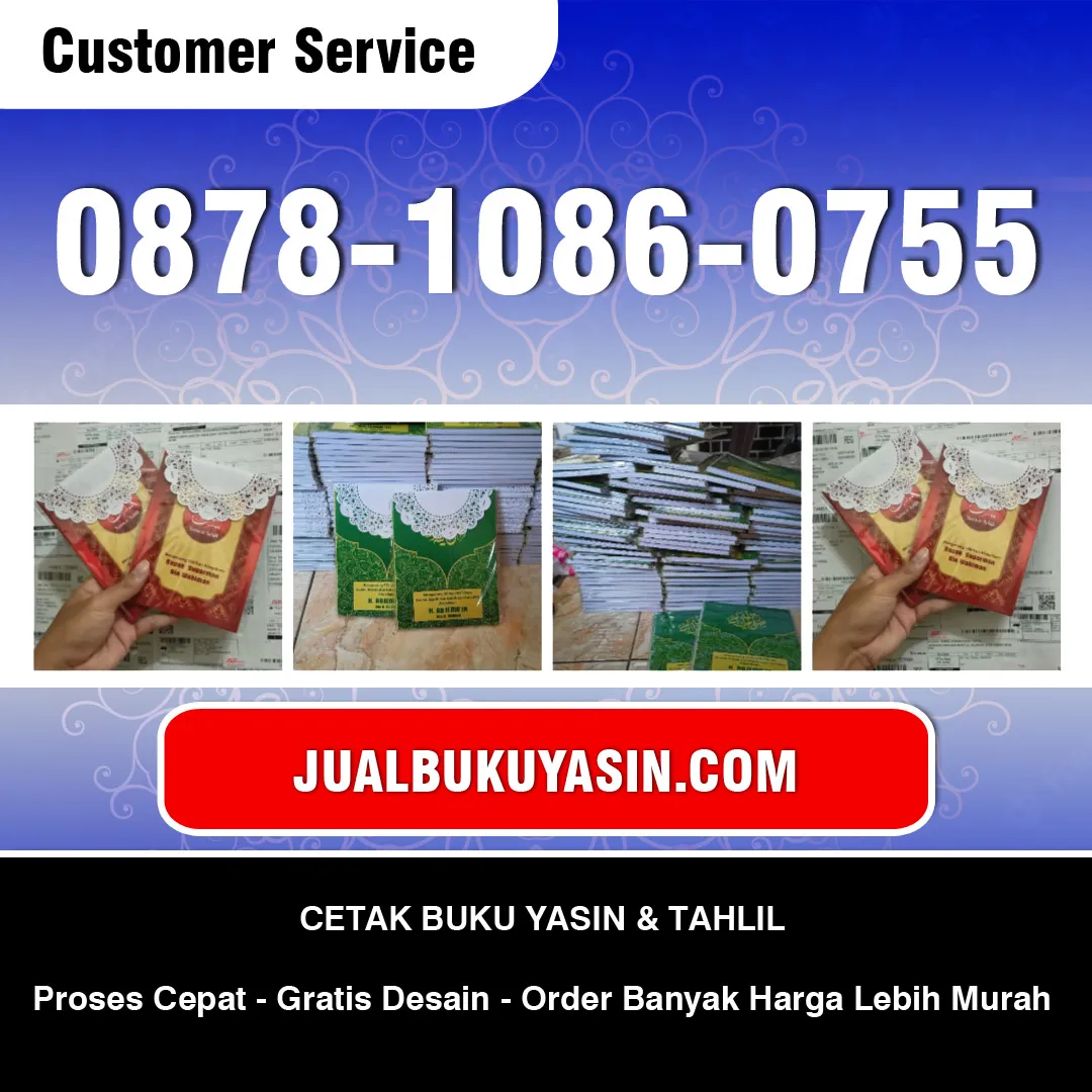 Cetak Buku Yasin Kepung Kediri