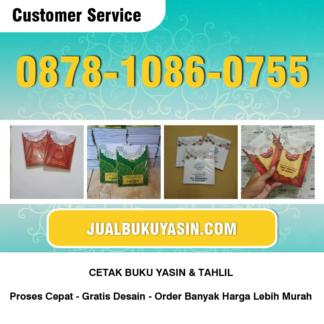 Cetak Buku Yasin Kesamben Jombang
