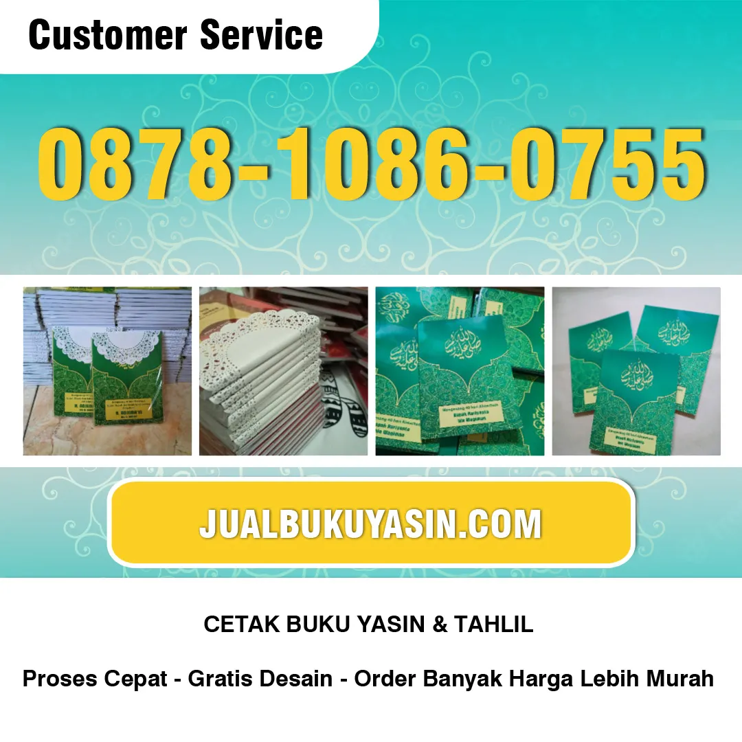 Cetak Buku Yasin Kota Sumenep Sumenep