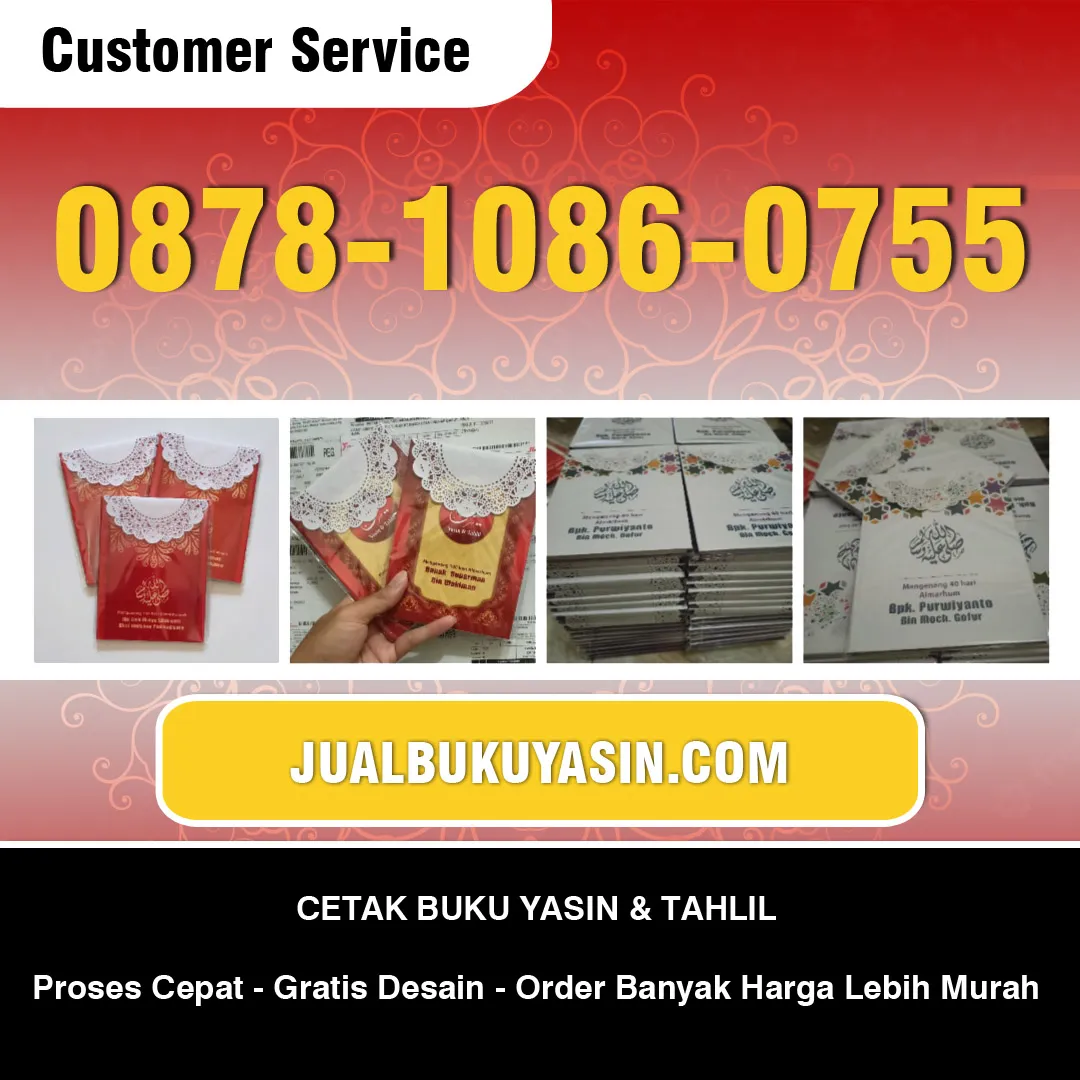 Cetak Buku Yasin Kwadungan Ngawi