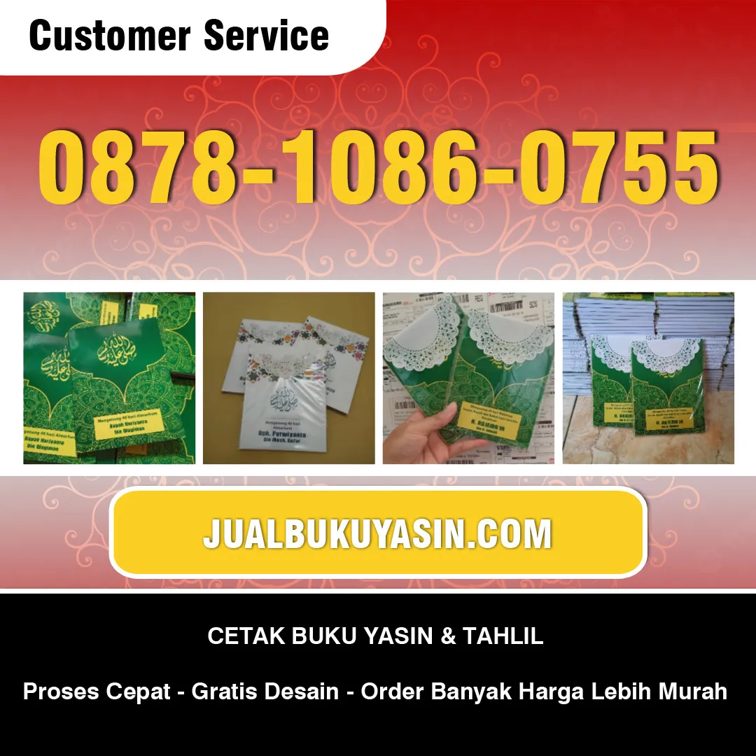 Cetak Buku Yasin Laren Lamongan