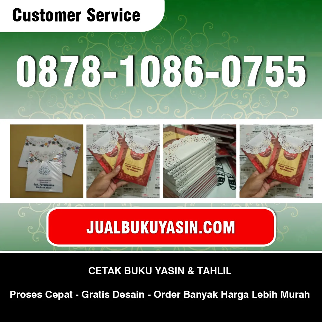 Cetak Buku Yasin Lumajang