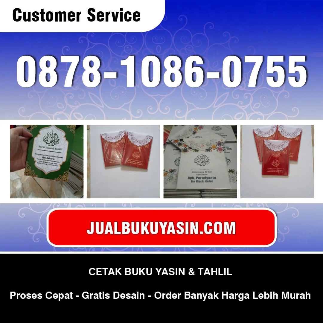 Cetak Buku Yasin Madiun