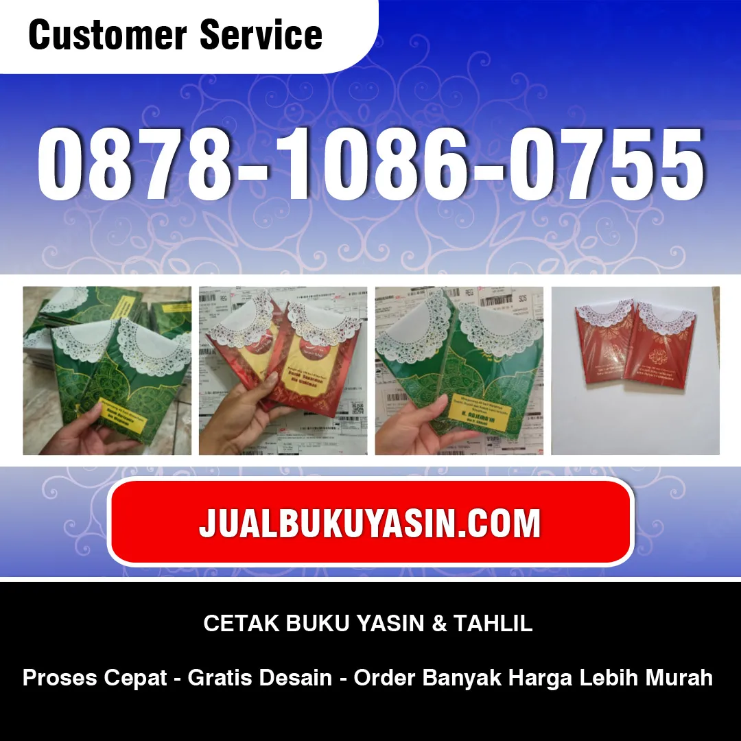 Cetak Buku Yasin Maduran Lamongan