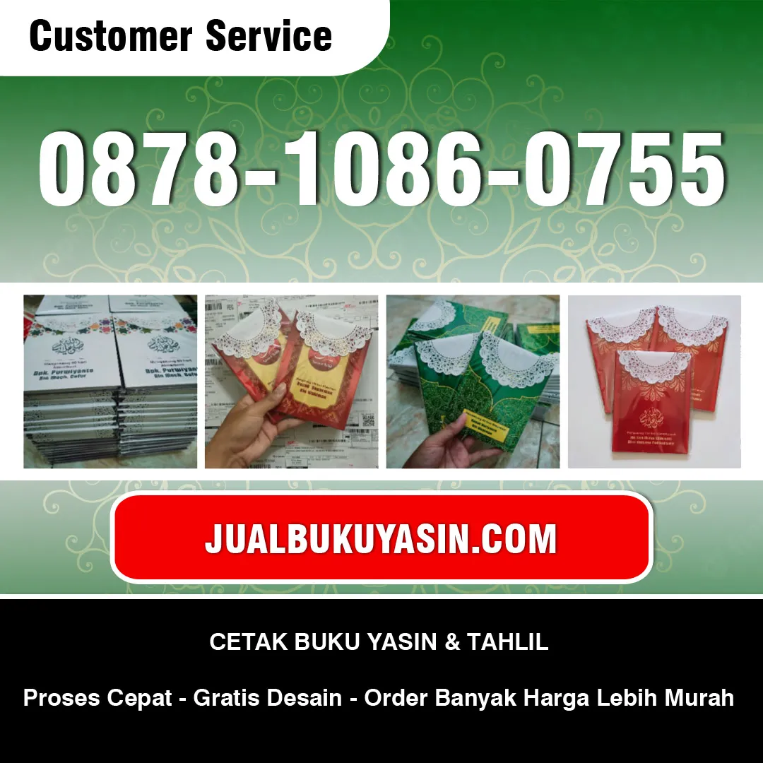 Cetak Buku Yasin Magetan