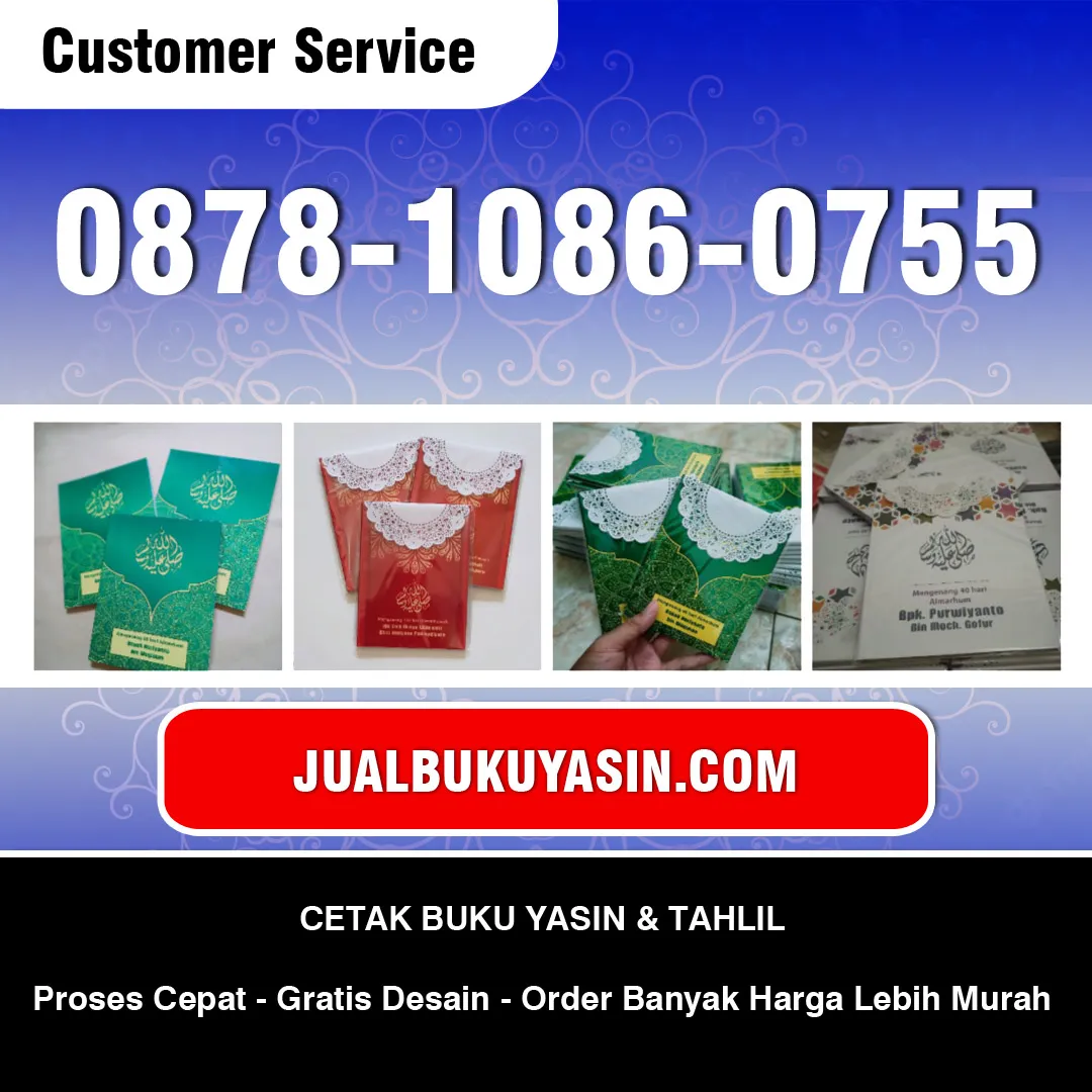 Cetak Buku Yasin Mayang Jember