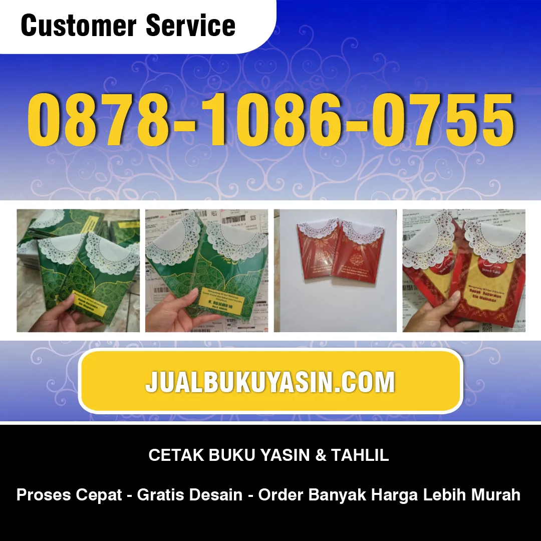 Cetak Buku Yasin Modo Lamongan