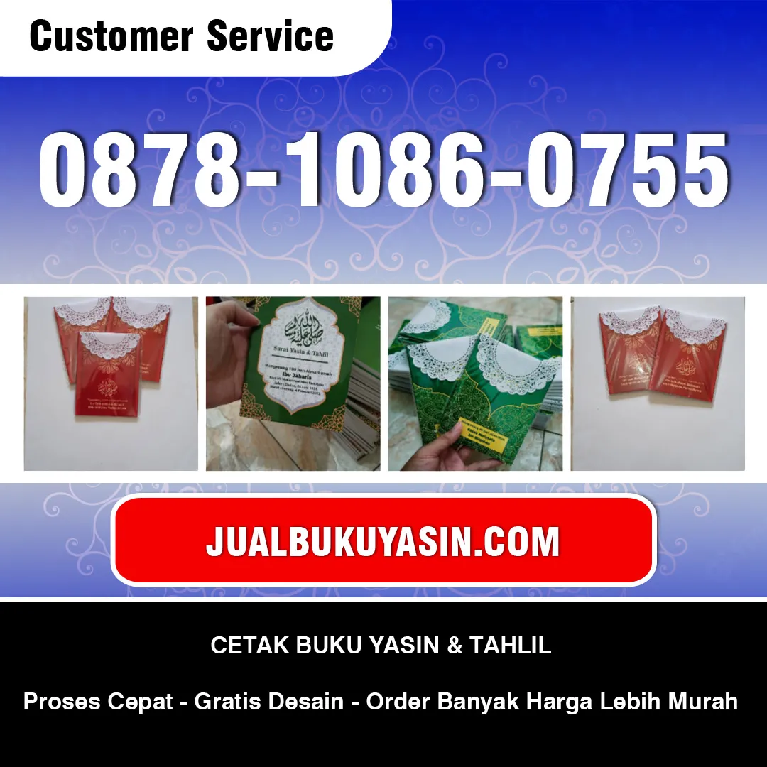 Cetak Buku Yasin Modung Bangkalan