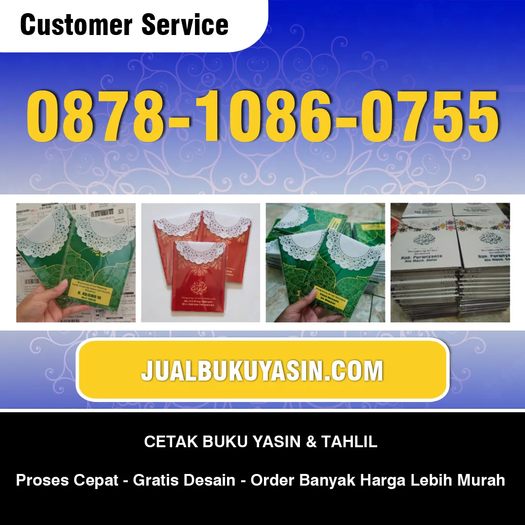 Cetak Buku Yasin Ngajung Malang