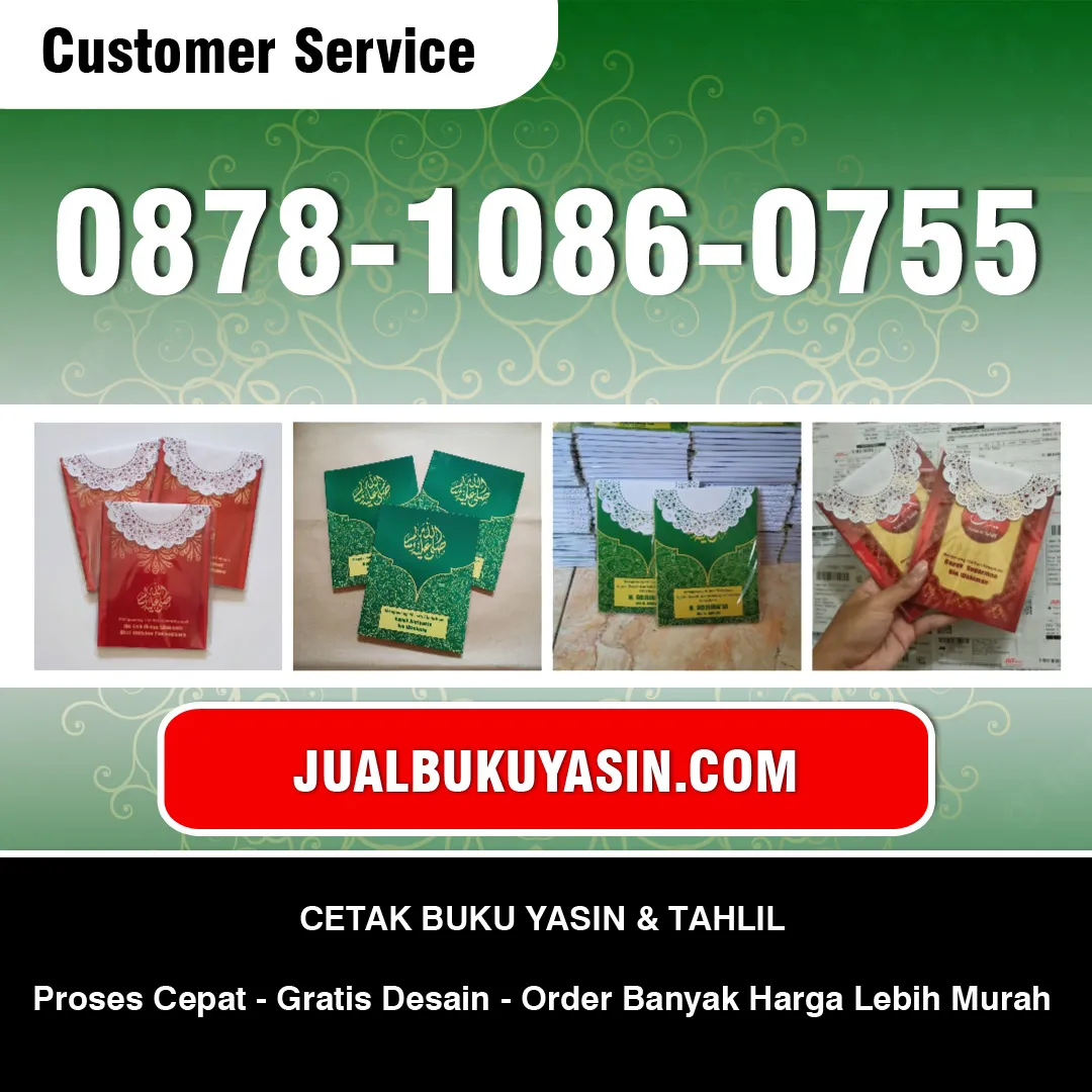 Cetak Buku Yasin Nglegok Blitar