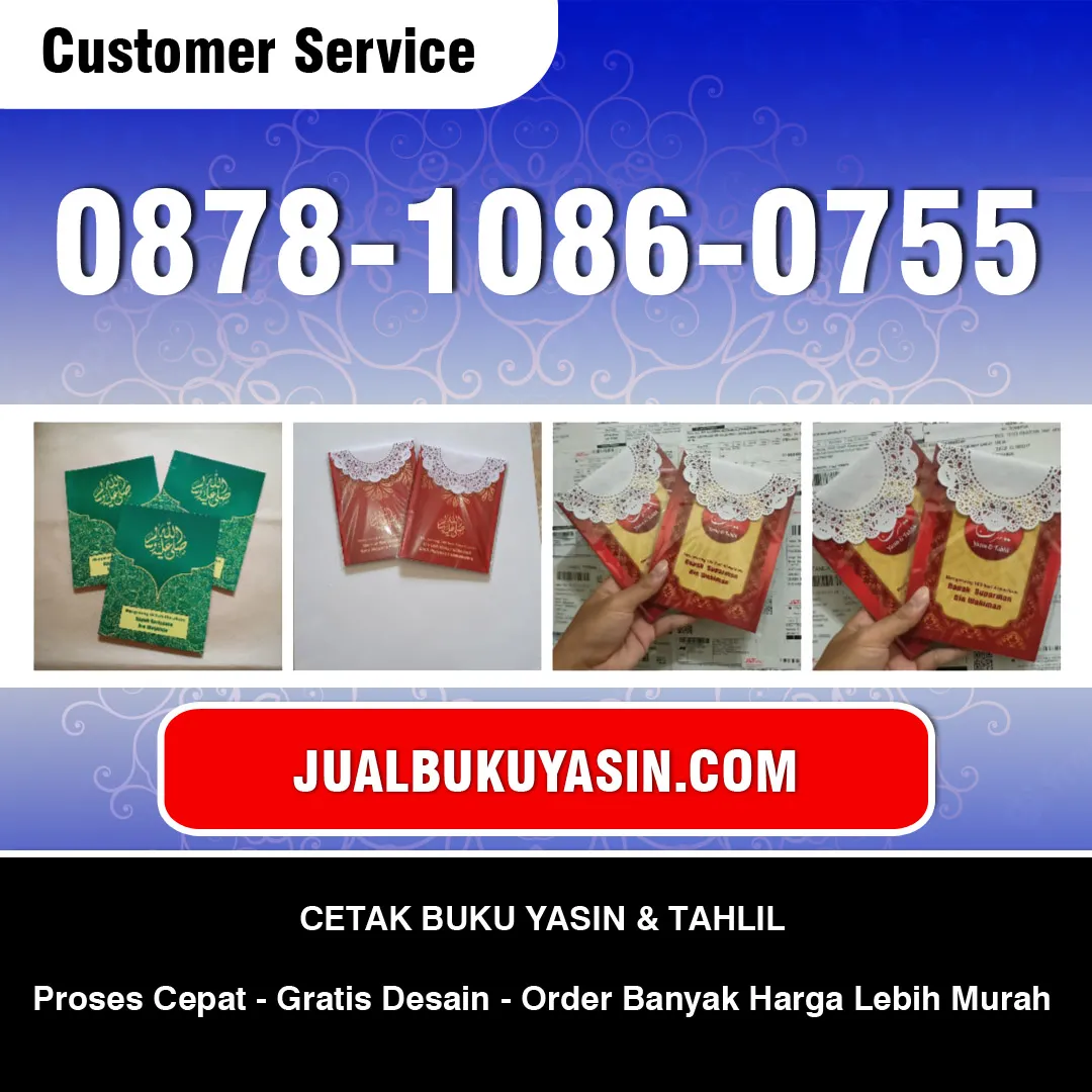 Cetak Buku Yasin Ngoro Jombang