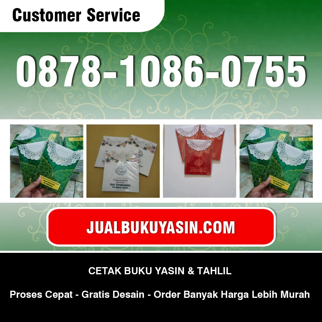 Cetak Buku Yasin Nguntoronadi Magetan