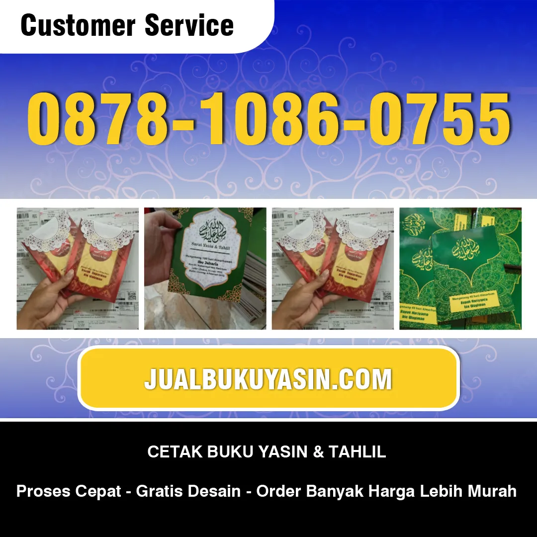 Cetak Buku Yasin Pace Nganjuk