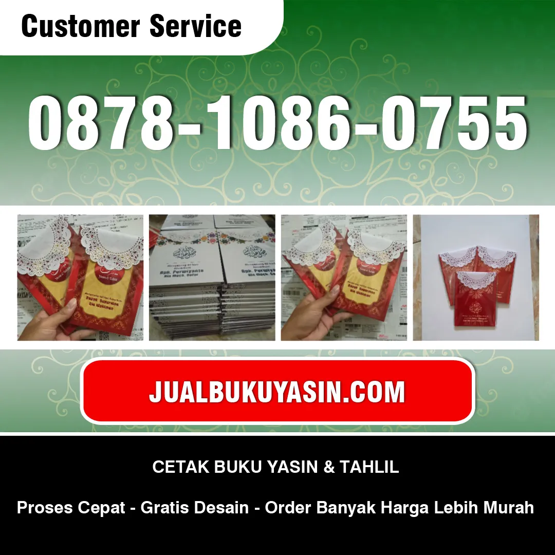Cetak Buku Yasin Pacet Mojokerto