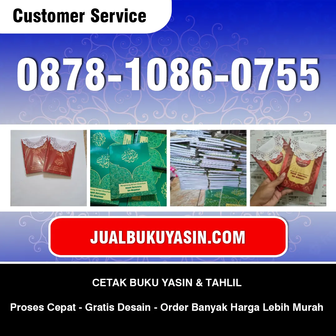 Cetak Buku Yasin Paciran Lamongan