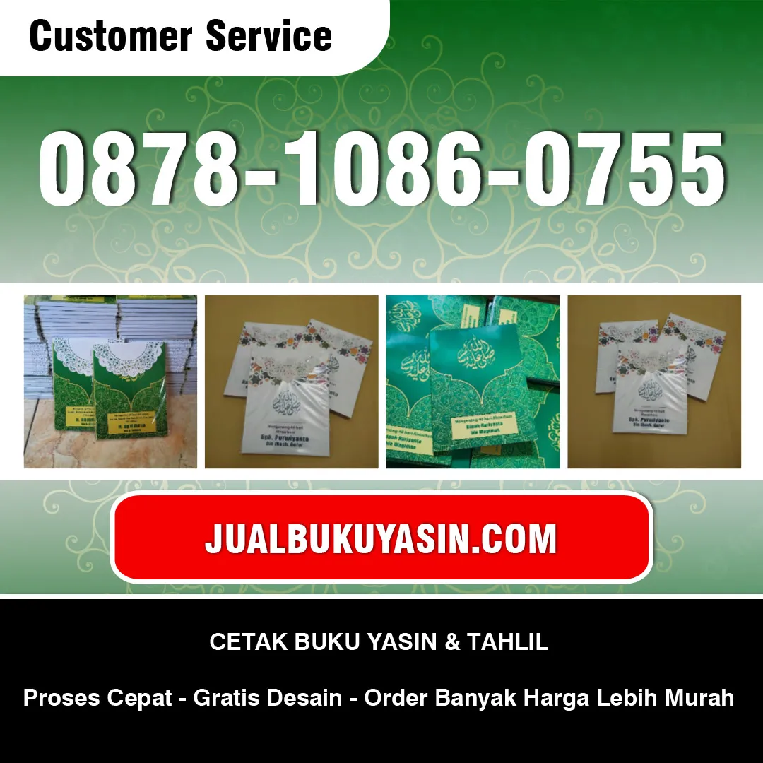 Cetak Buku Yasin Padangan Bojonegoro