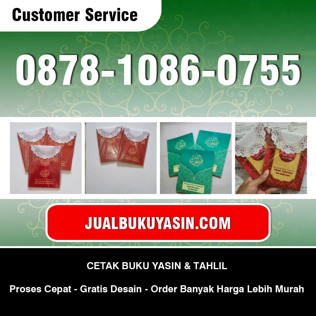 Cetak Buku Yasin Pagak Malang