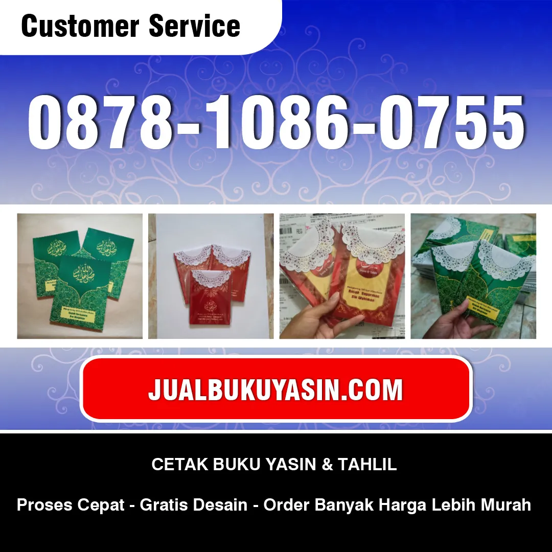 Cetak Buku Yasin Pajarakan Probolinggo