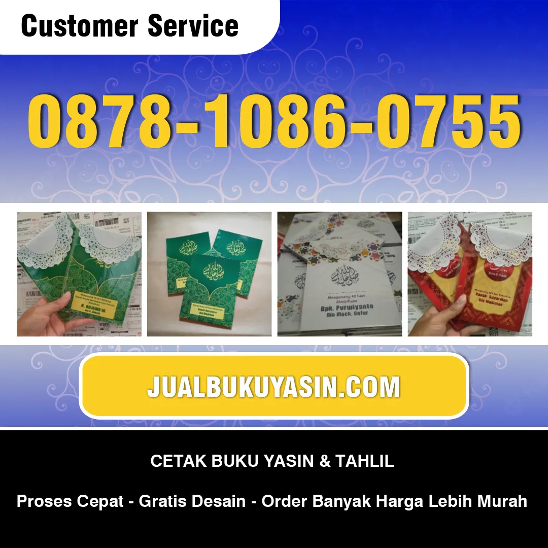 Cetak Buku Yasin Palang Tuban