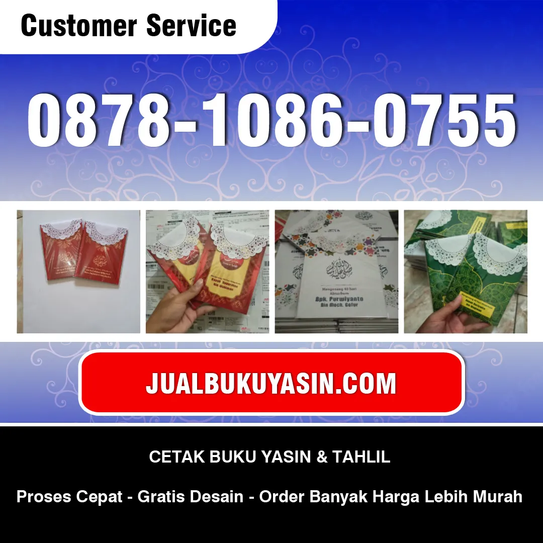 Cetak Buku Yasin Panarukan Situbondo