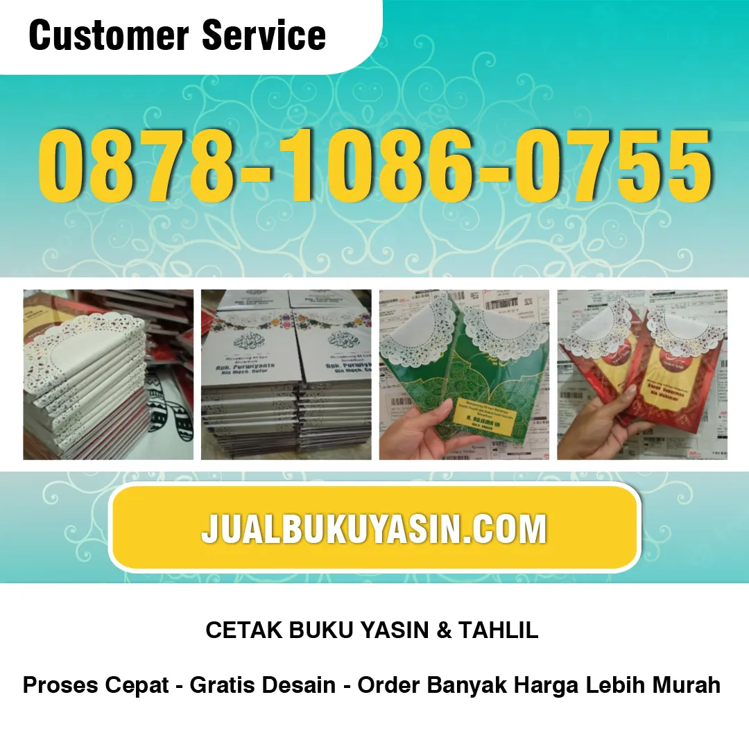Cetak Buku Yasin Paron Ngawi