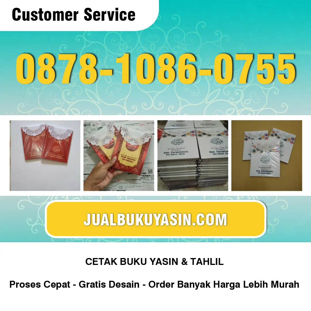 Cetak Buku Yasin Ploso Jombang
