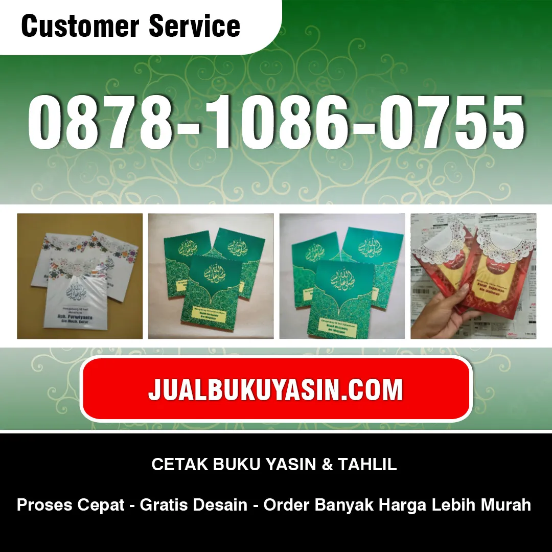 Cetak Buku Yasin Pogalan Trenggalek